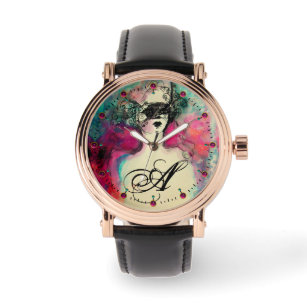 CHARM MONOGRAM / Mysterious Beauty with Mask Watch