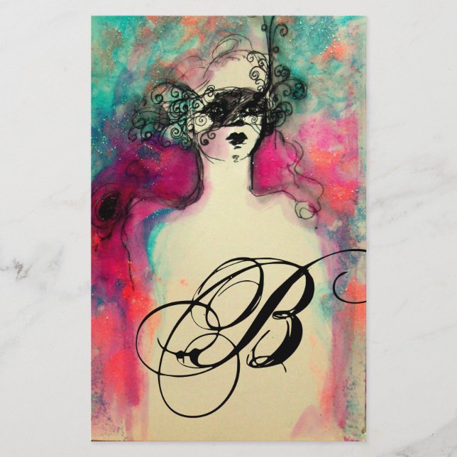 CHARM MONOGRAM STATIONERY (Front)