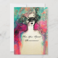 CHARM MONOGRAM , Sweet 16 Masquerade Party