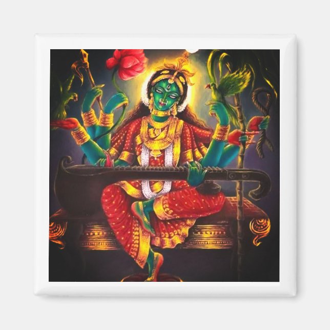 Charm of Matangi Goddes of unknown wishsdom Magnet (Front)