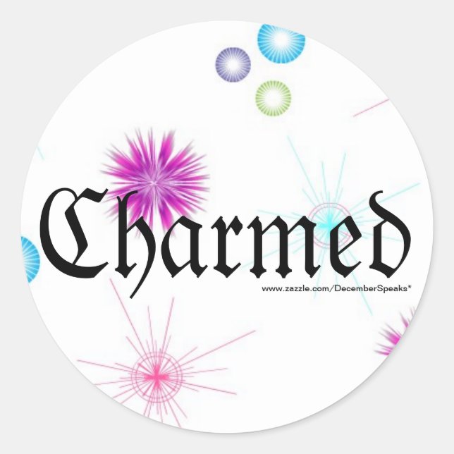 Charmed Classic Round Sticker (Front)