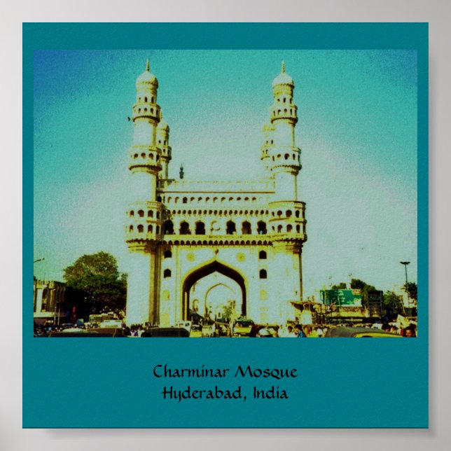 Charminar Mosque Poster (Front)