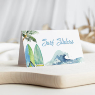 Charming Anchor Food Label Place Card