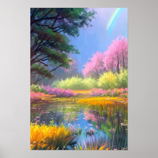 Charming and Colourful Delight of the Swamp Poster (Front)