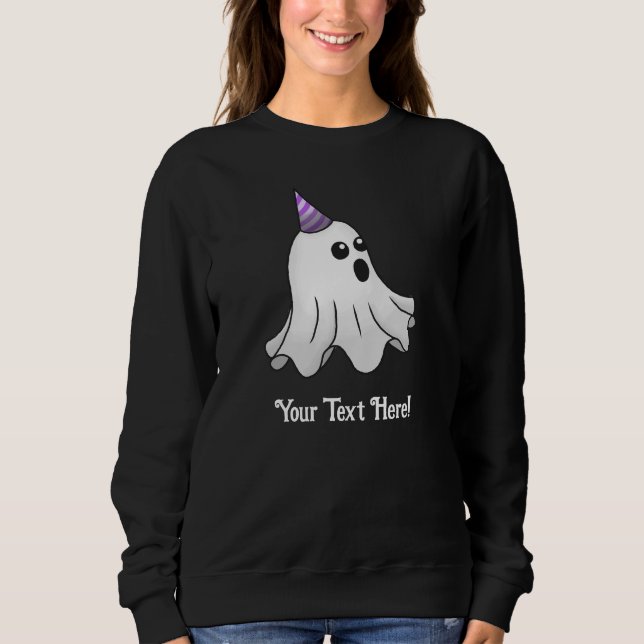 Charming and Cute Halloween Ghost Sweatshirt (Front)
