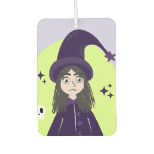 Charming Angry Cute Witch Car Air Freshener
