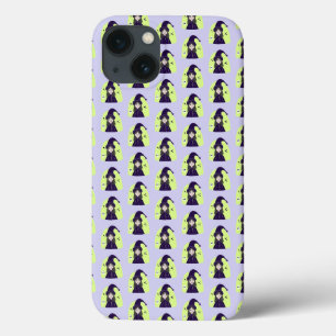 Charming Angry Cute Witch iPhone 13 Case