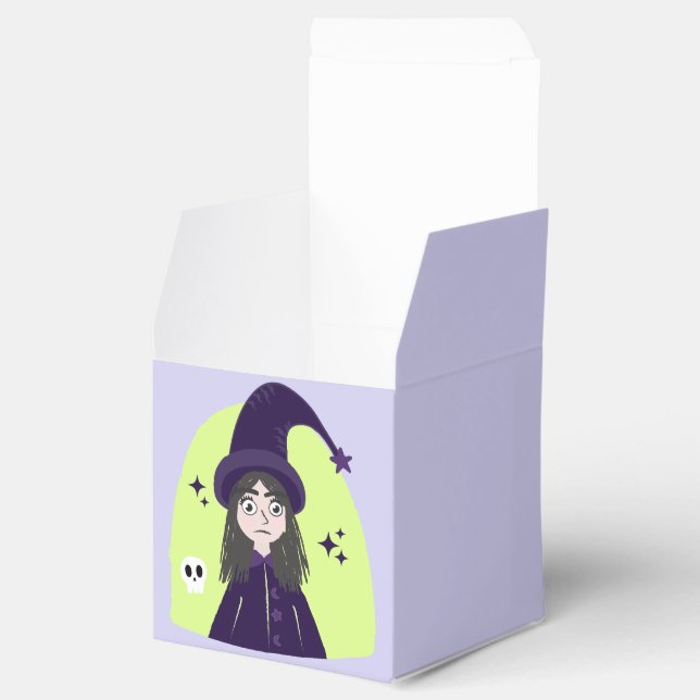 Charming Angry Cute Witch Favour Box (Opened)