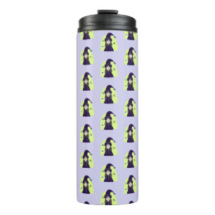 Charming Angry Cute Witch Thermal Tumbler