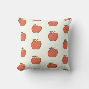 Charming Apple Pattern Cushion