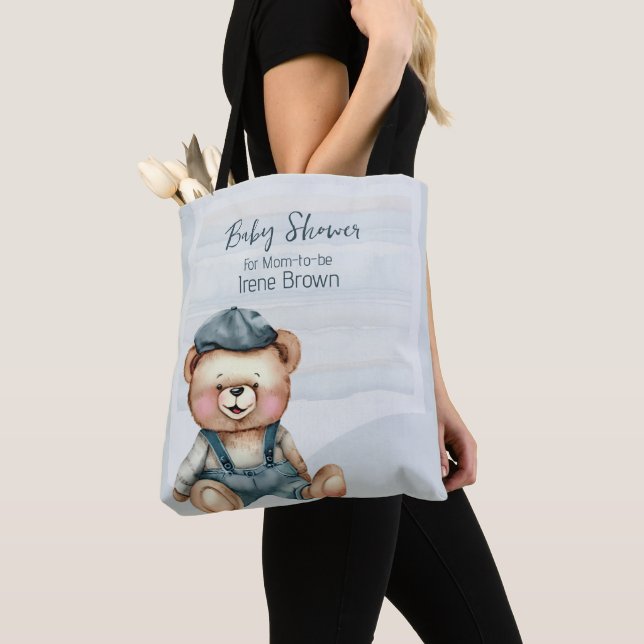 Charming Baby Shower Theme Tote Bag (Close Up)