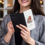 Charming Backyard Robin, custom Samsung Galaxy S5 Wallet Case<br><div class="desc">Combine practical convenience with nature's heartwarming beauty in our Charming Backyard Robin Customisable Wallet Case! This dual-purpose accessory features a beautifully rendered watercolor robin on its exterior, capturing its vibrant spirit and gentle presence amidst artistic splatters. It's more than just phone protection; it's a portable piece of art that keeps...</div>