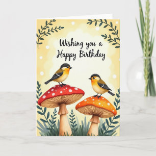 Charming Birthday Fungi Card