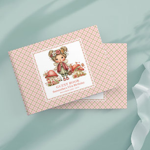 Charming Blush Fairy Birthday Guest Book