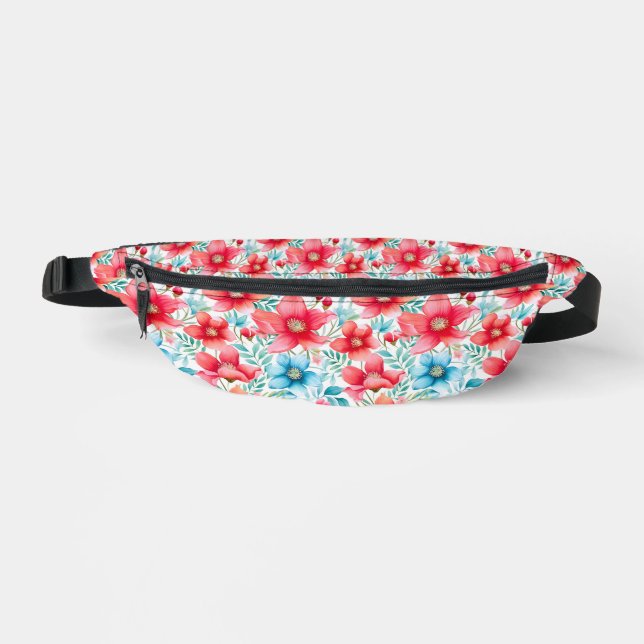 Charming Bouquet Ranya Pattern-65292 Bum Bags (Front)