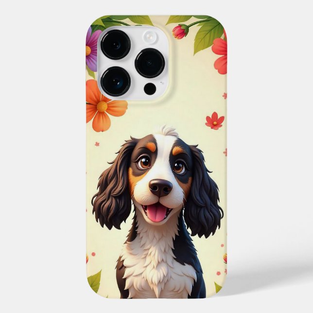 Charming cartoon-style dog Case-Mate iPhone case (Back)