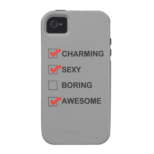 Charming Case-Mate iPhone Case (Back)