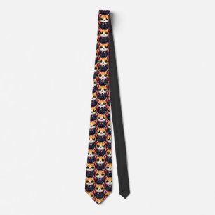 Charming Cat Executive Tie