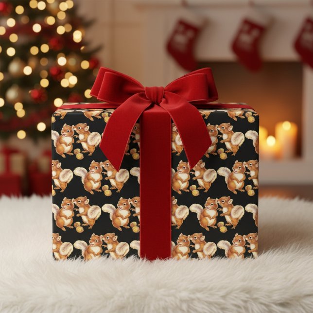 Charming Chipmunk Gift Wrap (Charming Chipmunk Gift Wrap)