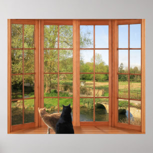 Charming Cotswolds Countryside with friends  Poster