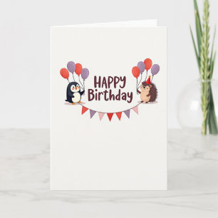 Charming Critters Birthday Card