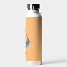 Charming Cute Capybara with Orange and Kids Name
