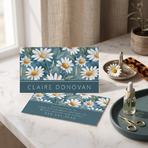 Charming Daisy Floral Business Card