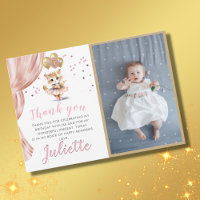 Charming Dancing Cat Photo First Birthday Girl