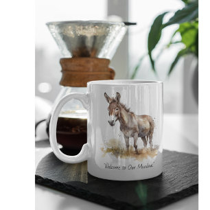 Charming Donkey Serenity, custom Coffee Mug