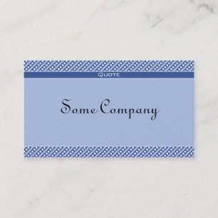 Charming Dots And Stripes (Twinkle) Business Card