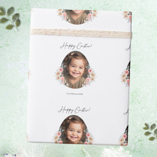 Charming Easter Floral Gift Wrap