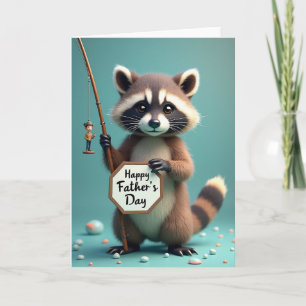 Charming Fathers Day Fishing Card