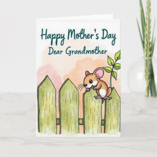 Charming Fence Mothers Day Card