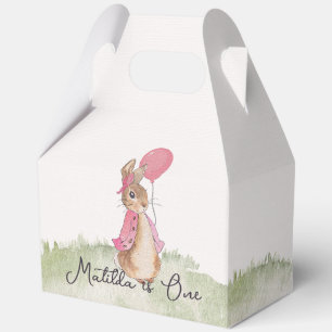 Charming Flopsy Bunny Themed Party Boxes. Favour Box