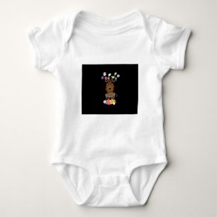 Charming "Flora and Fauna Hakuna Matata" Baby Lion Bodysuit