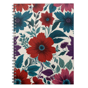 Charming Floral Notebook