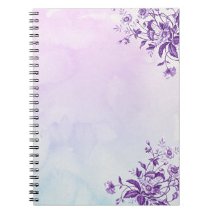 Charming Floral Notebook