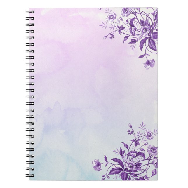 Charming Floral Notebook (Front)