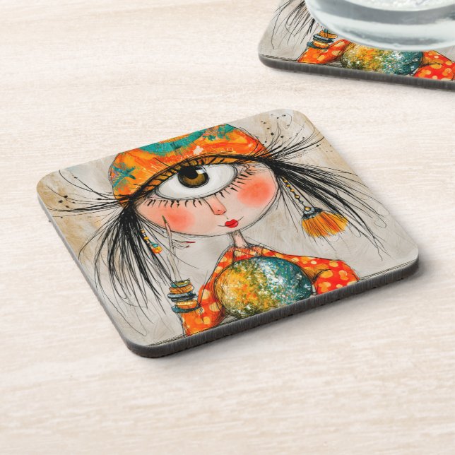 Charming Fortune Teller Cyclops Coaster (Left Side)