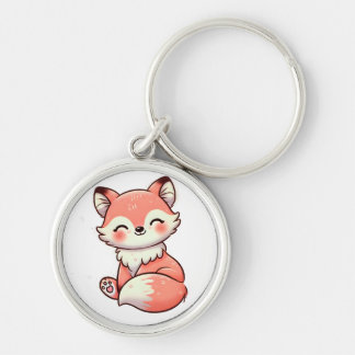 Charming Fox – Stylish Gift for Animal Lovers Key Ring