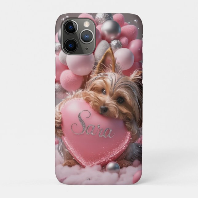 Charming Golden Yorkshire Terrier Case-Mate iPhone Case (Back)