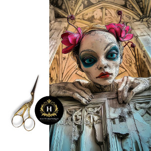 Charming Gothic Gargoyle Decoupage  Tissue Paper