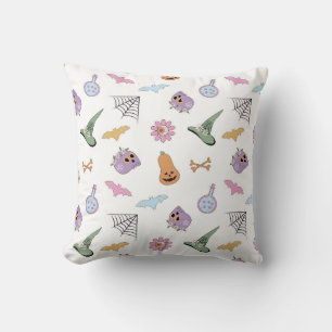 Charming Halloween Icons Cushion