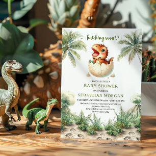 Charming Hatching Soon Baby Shower Digital Card