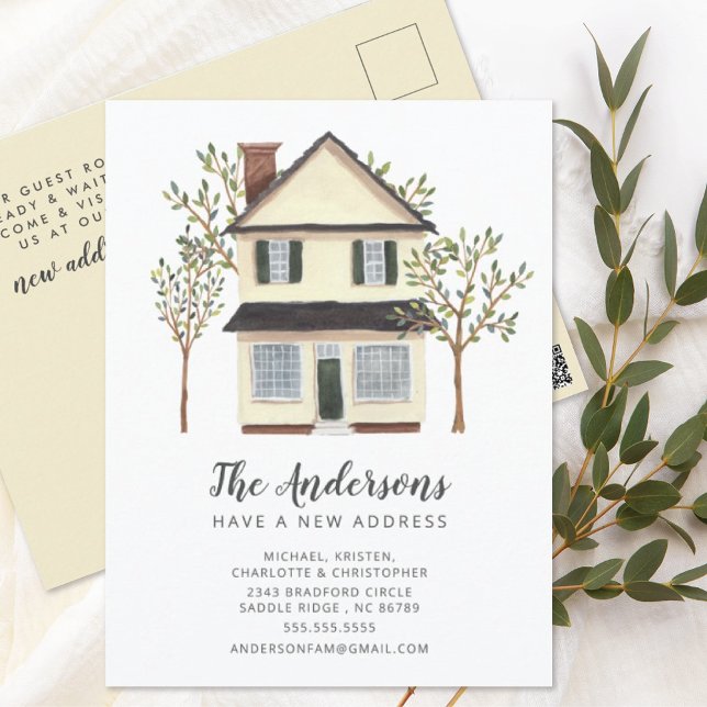 Charming House | Moving Announcement Postcard (Creator Uploaded)