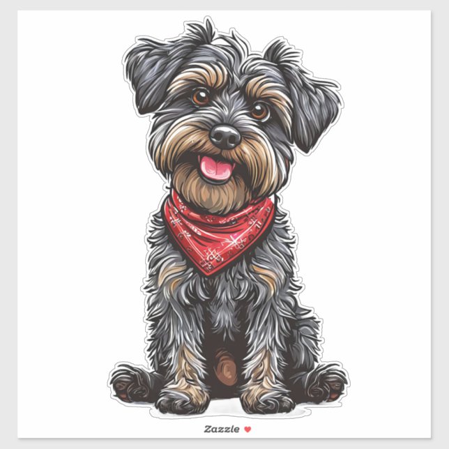 Charming Illustration of a Cute Dog (Sheet)
