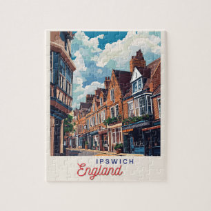 Charming Ipswich England  Jigsaw Puzzle