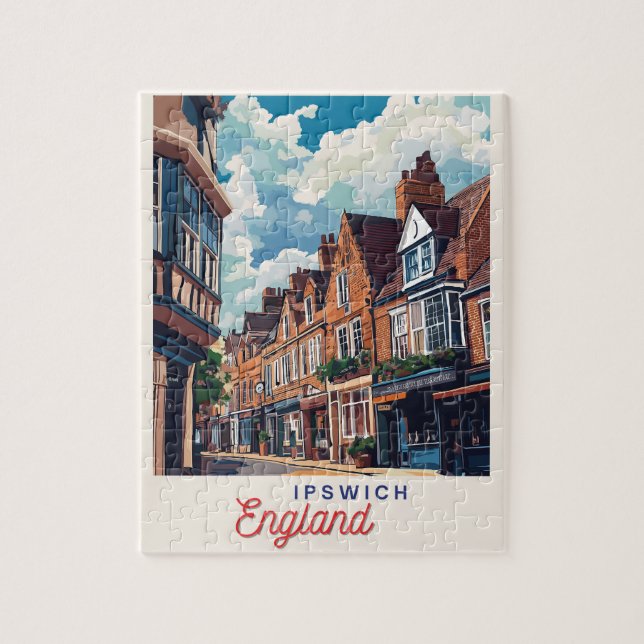 Charming Ipswich England  Jigsaw Puzzle (Vertical)