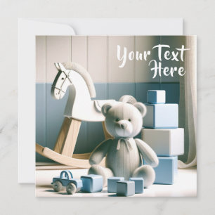 Charming Kids' Room with Toys Invitation