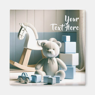 Charming Kids' Room with Toys Magnet